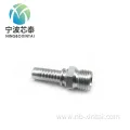 Stainless Steel Bsp Male Hydraulic Hex Nipple Fittings 12611 for High Pressure